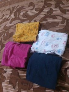 4 pajami set for baby giri