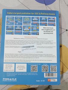 Pinnacle Ssc Reasoning Book