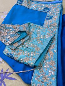 Saree with Embellishments