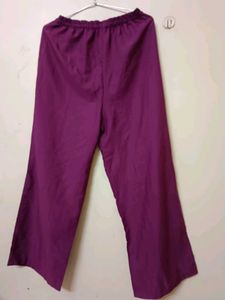 Purple Top And Bottom Set