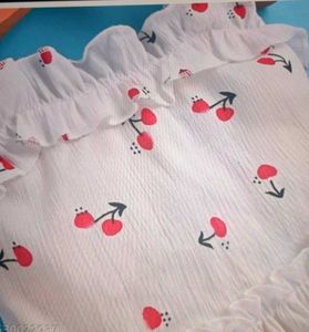 Cute Cherry Print Dress