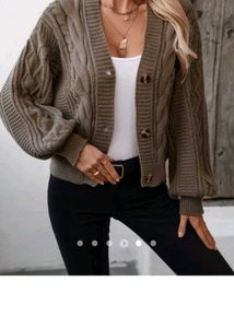 Cable Kint Cardigan