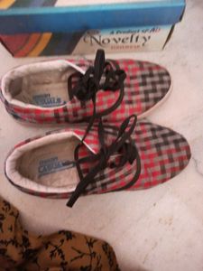 Casual Plaid Shoes