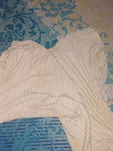 Striped Off-Shoulder Dress