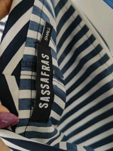 Striped Off-Shoulder Top