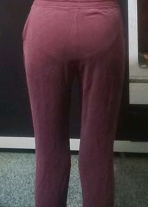 Casual Maroon Joggers