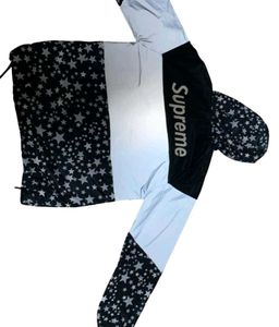 Supreme Reflective Galaxy Windbreaker Jacket