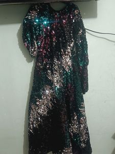 Heavy Sequence Gown