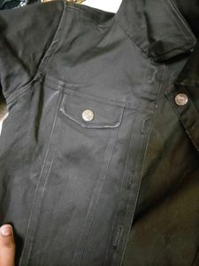 Stylish Black Denim Jacket