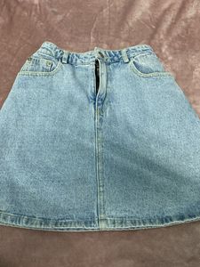 Denim Short Skirt For Women
