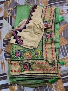 Wedding Saree With Blouse