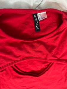 H&amp;m Two Part Crop Top