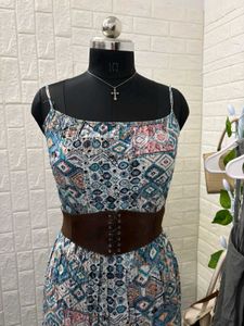 Boho-Inspired Printed Summer Dress