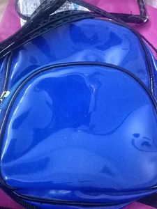 Blue Sling bag
