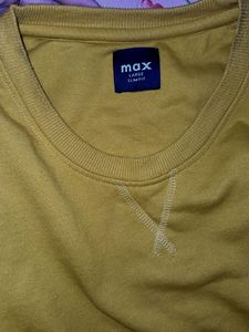 Mustard Crewneck Pullover