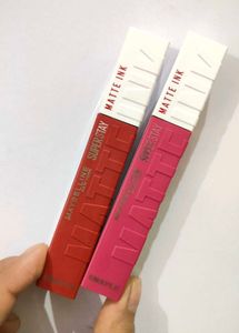 Maybelline Matte Ink Lipsticks