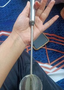Push Mechanism Stainless Steel Whisker/Blender
