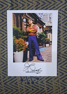 BTS POLOROID WITH SIGNATURE
