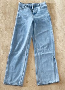 Light Wash Wide Leg Jeans