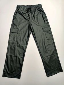 Cargo leather Pants Free Size 28-34 Fixed Price