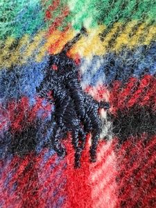 RL Authentic Plaid Scarf with Fringe