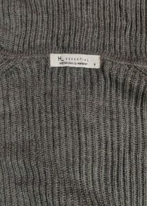 Ribbed Zip-Up Knit Cardigan