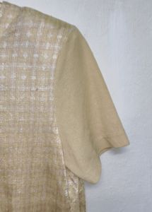 Trendy New Printerest Gold Top For Women