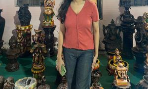 Coral Top Women