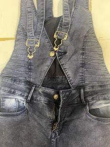 Denim Overalls
