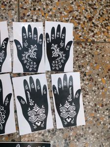 Mehendi Stencil