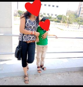 Patterned Sleeveless Top