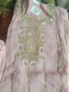 Elegant Pink Embroidered Salwar Kameez