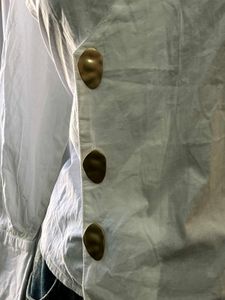 The Label Life White asymmetrical shirt