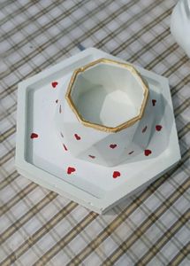 Heart Decor Planter Set