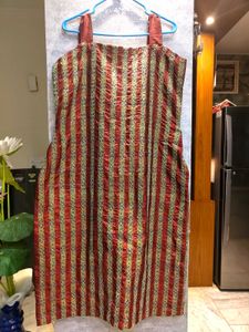 Heavily Sequined Women Kurta In Chanderi