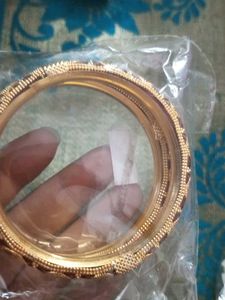 Gold-toned Bangle Set