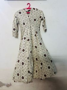 beautiful pure cotton Anarkali 🎃