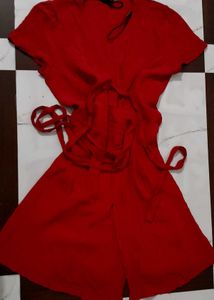 Red Wrap Dress