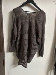 Kim &amp; Kotto Brown Tunic Top