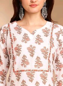 Cotton kurta set🌻