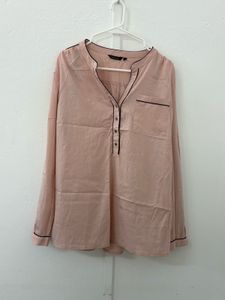 Pink Long Sleeve Top