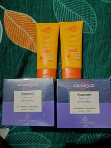 Pack Of 4 , Moisturizer  & Sunscreen