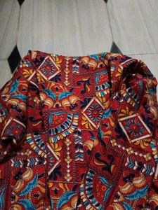 Patterned Casual Dress