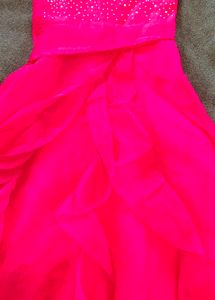 Hot Pink Party Dress