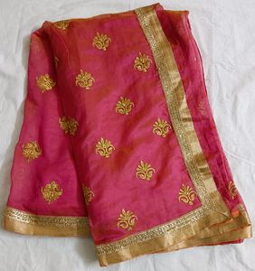 Two Shaded Banarasi Silk Saree