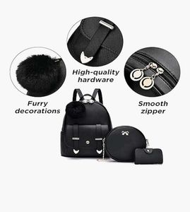 Cute Black Backpack