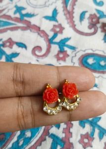 Combo Of Rose Earrings