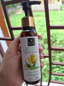 Anti-acne night lotion