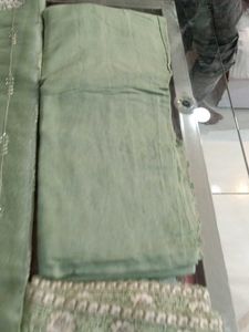 Green Embroidered Salwar Kameez