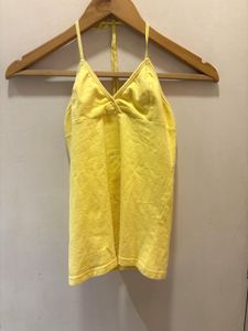 Beautiful Yellow Halter Top